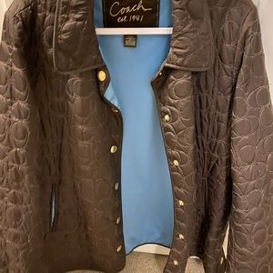 Brown coach jacket